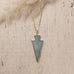 uplift necklace large-aqua