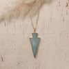uplift necklace large-aqua