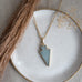 uplift necklace small-aqua