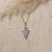 uplift necklace small-blue lace agate
