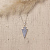 uplift necklace small-blue lace agate