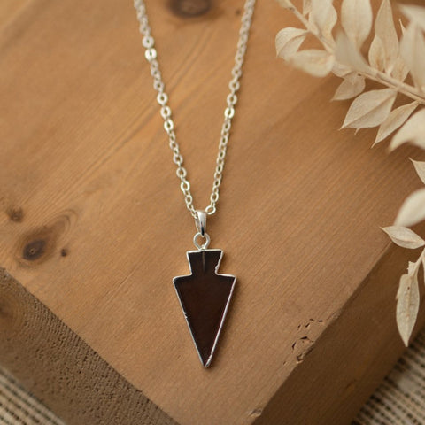 uplift necklace small-smokey quartz