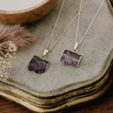 vivi necklace-amethyst