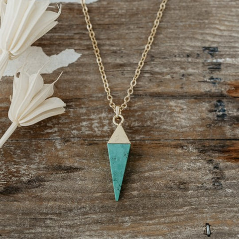 wynnie necklace-turquoise