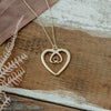 celtic heart necklace