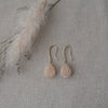 cosmos earrings-champagne
