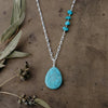 delaney necklace-turquoise