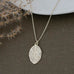 elm leaf necklace