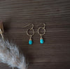 folklore earrings-turquoise