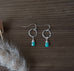 folklore earrings-turquoise