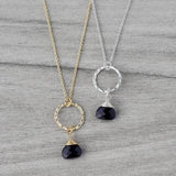 folklore necklace-purple