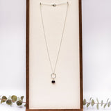 folklore necklace-purple