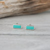 fortune studs-turquoise