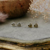 heart of stone studs-labradorite