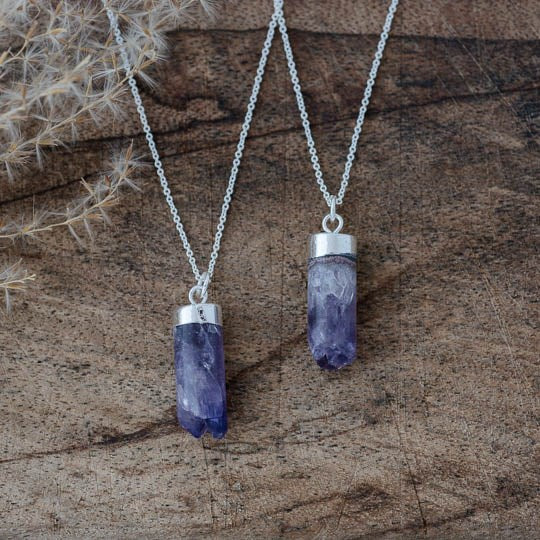 intuition necklace-amethyst
