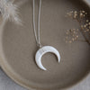 luna necklace-white shell