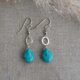 madelyn earrings-turquoise