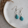 madelyn earrings-turquoise