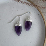 micah earrings-amethyst