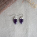 micah earrings-amethyst