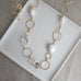 nicki necklace-white pearl