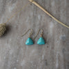 north shore earrings-turquoise
