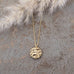 sagittarius zodiac necklace
