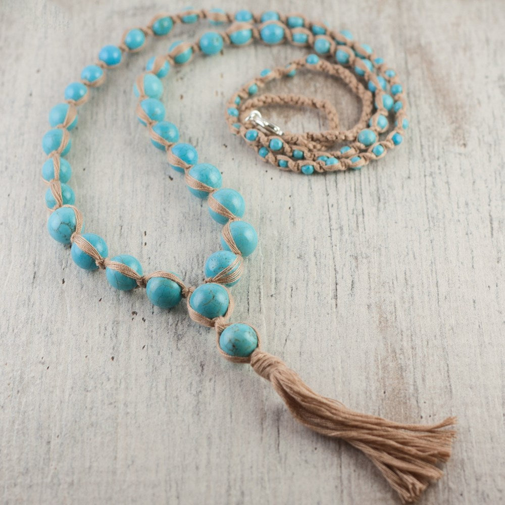 satya necklace-turquoise