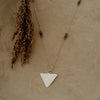textures & stones necklaces-labradorite/pyrite