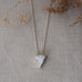 trinity necklace-off white