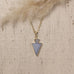 uplift necklace small-blue lace agate