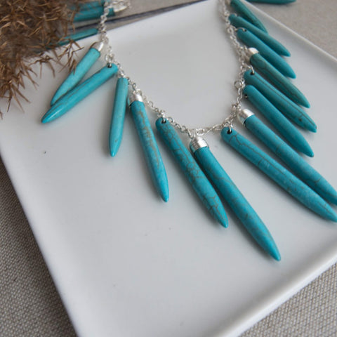 wilma necklace-turquoise